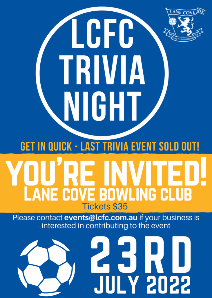 News & Events - Lane Cove Football Club